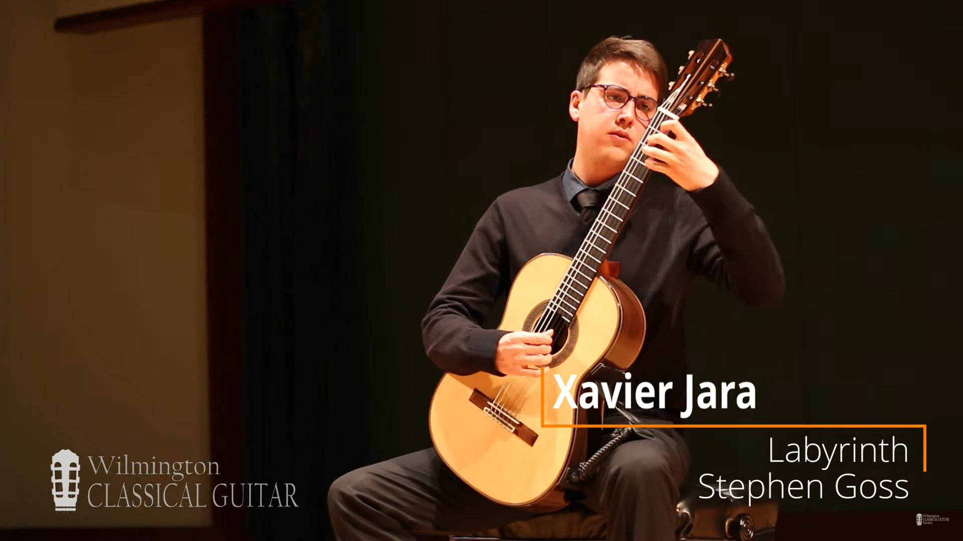 Xavier Jara performs Labyrinth by Stephen Goss